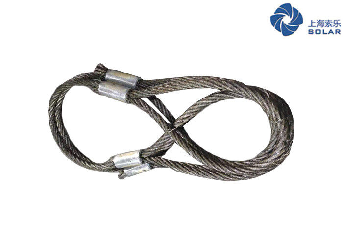 Basic Material Handling Tool Wire Rope Lifting Slings Soft Eye And Soft Eye